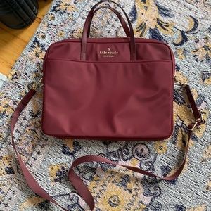 Beautiful NWOT Kate spade nylon computer bag